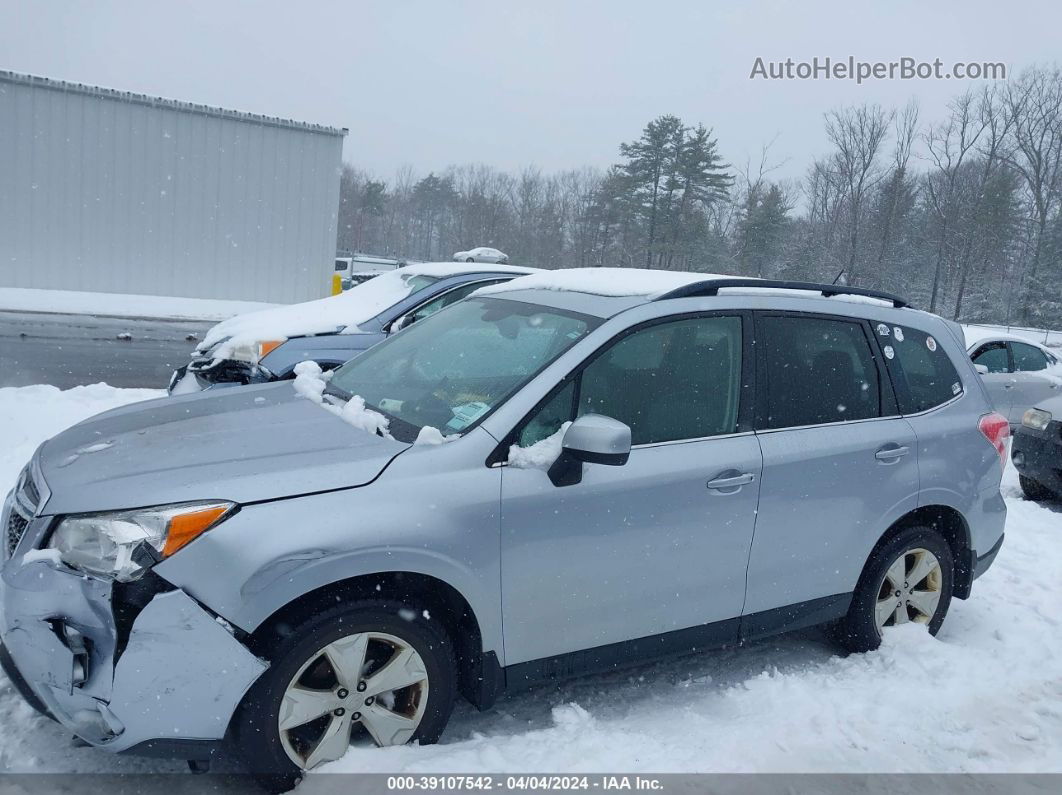 2015 Subaru Forester 2.5i Limited Silver vin: JF2SJARC3FH598363