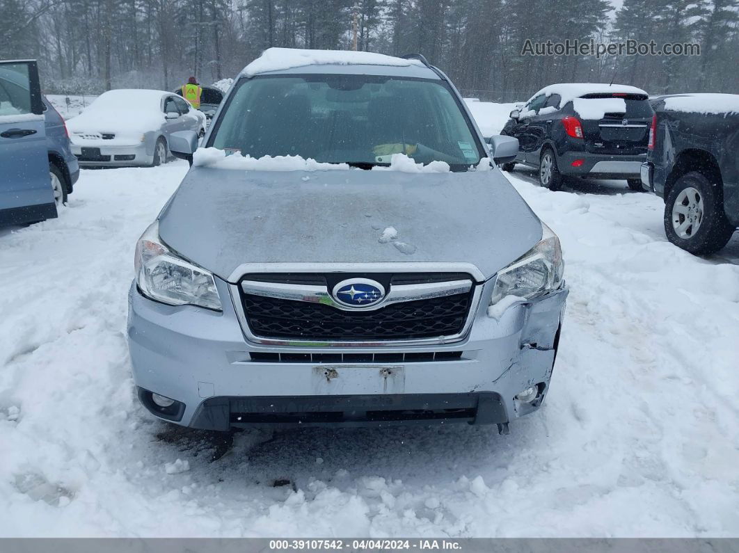 2015 Subaru Forester 2.5i Limited Silver vin: JF2SJARC3FH598363