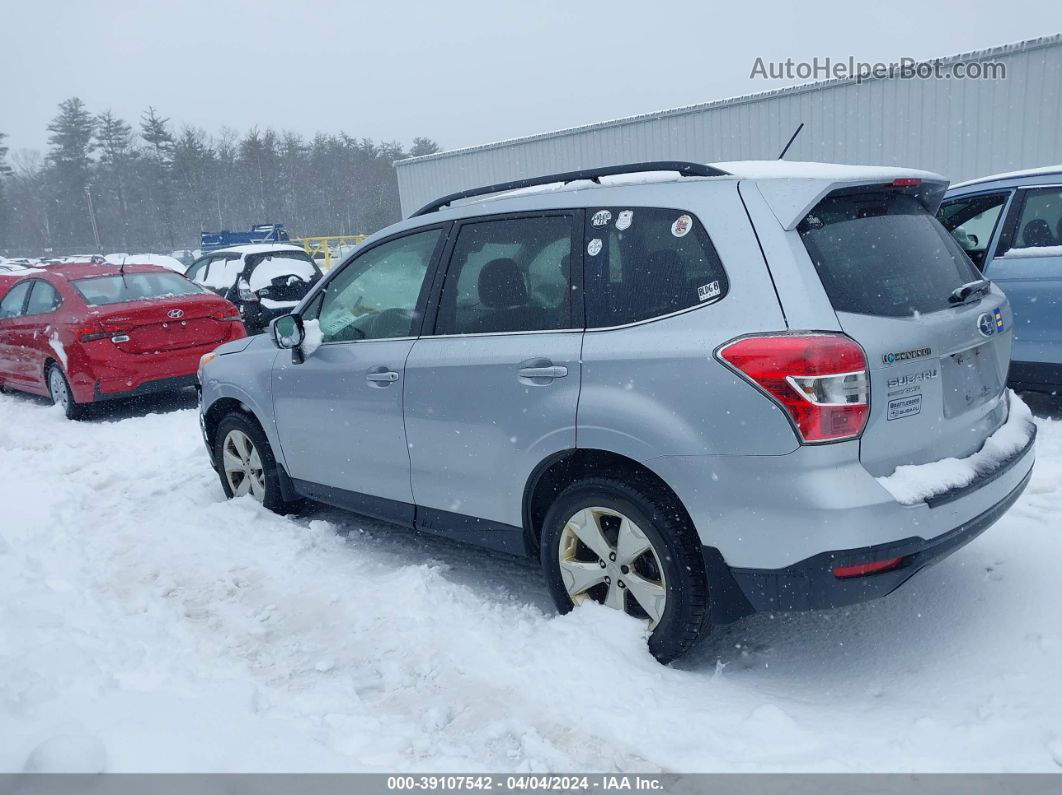 2015 Subaru Forester 2.5i Limited Silver vin: JF2SJARC3FH598363