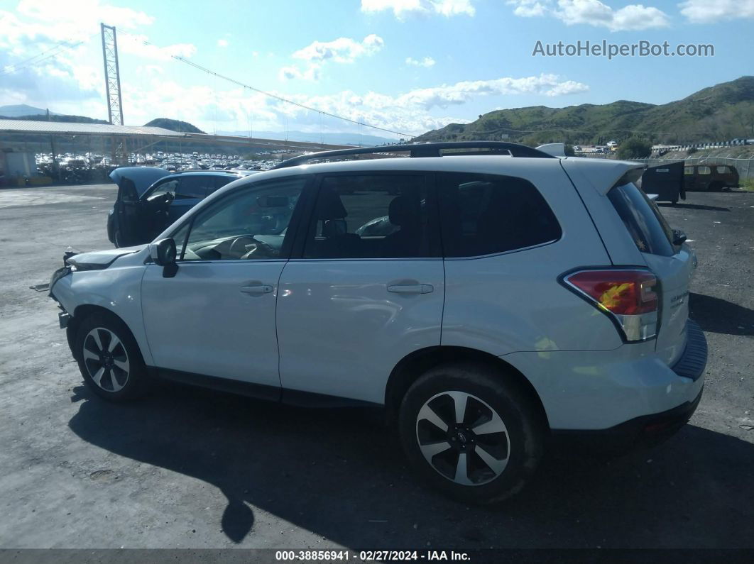 2018 Subaru Forester 2.5i Limited White vin: JF2SJARC3JH573536