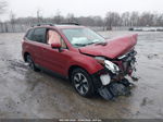 2017 Subaru Forester 2.5i Limited Red vin: JF2SJARC4HH547828