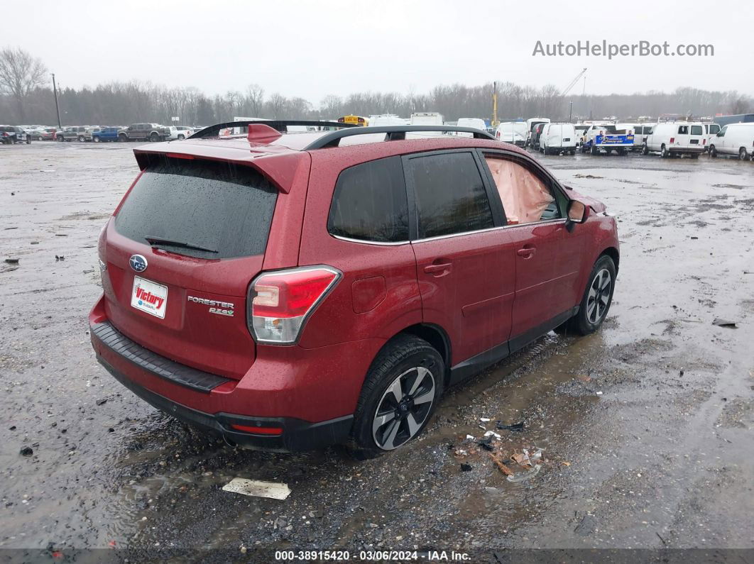 2017 Subaru Forester 2.5i Limited Red vin: JF2SJARC4HH547828