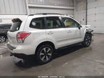 2018 Subaru Forester 2.5i Limited White vin: JF2SJARC4JH580818