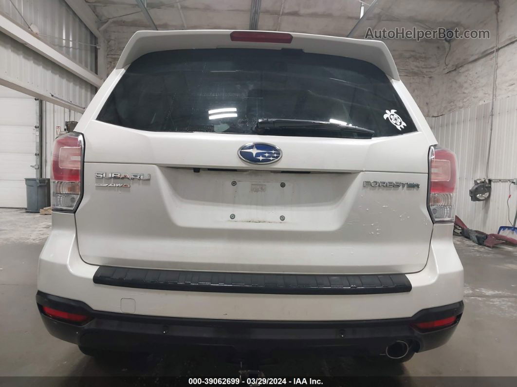 2018 Subaru Forester 2.5i Limited White vin: JF2SJARC4JH580818