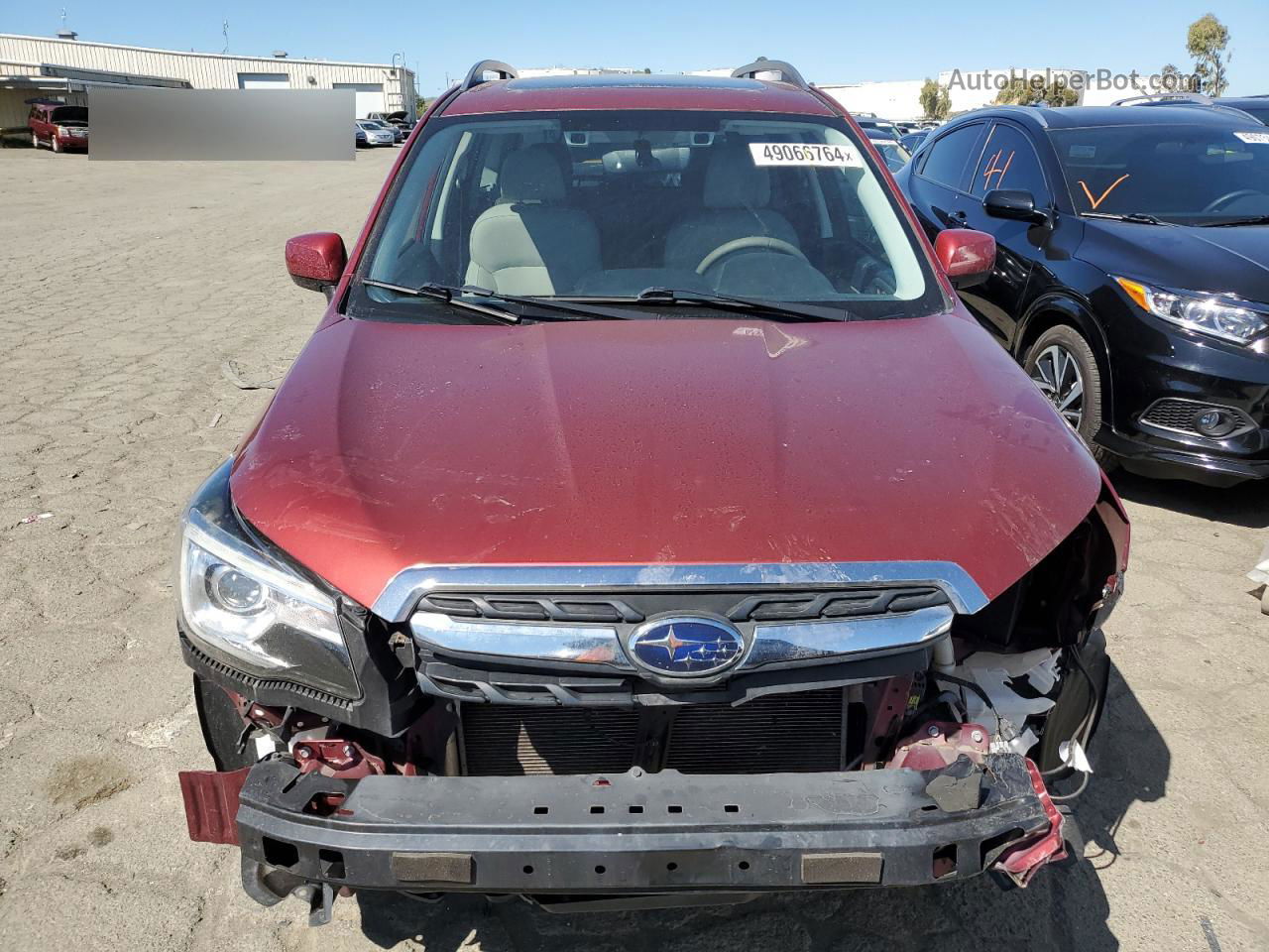 2017 Subaru Forester 2.5i Limited Red vin: JF2SJARC5HH465753