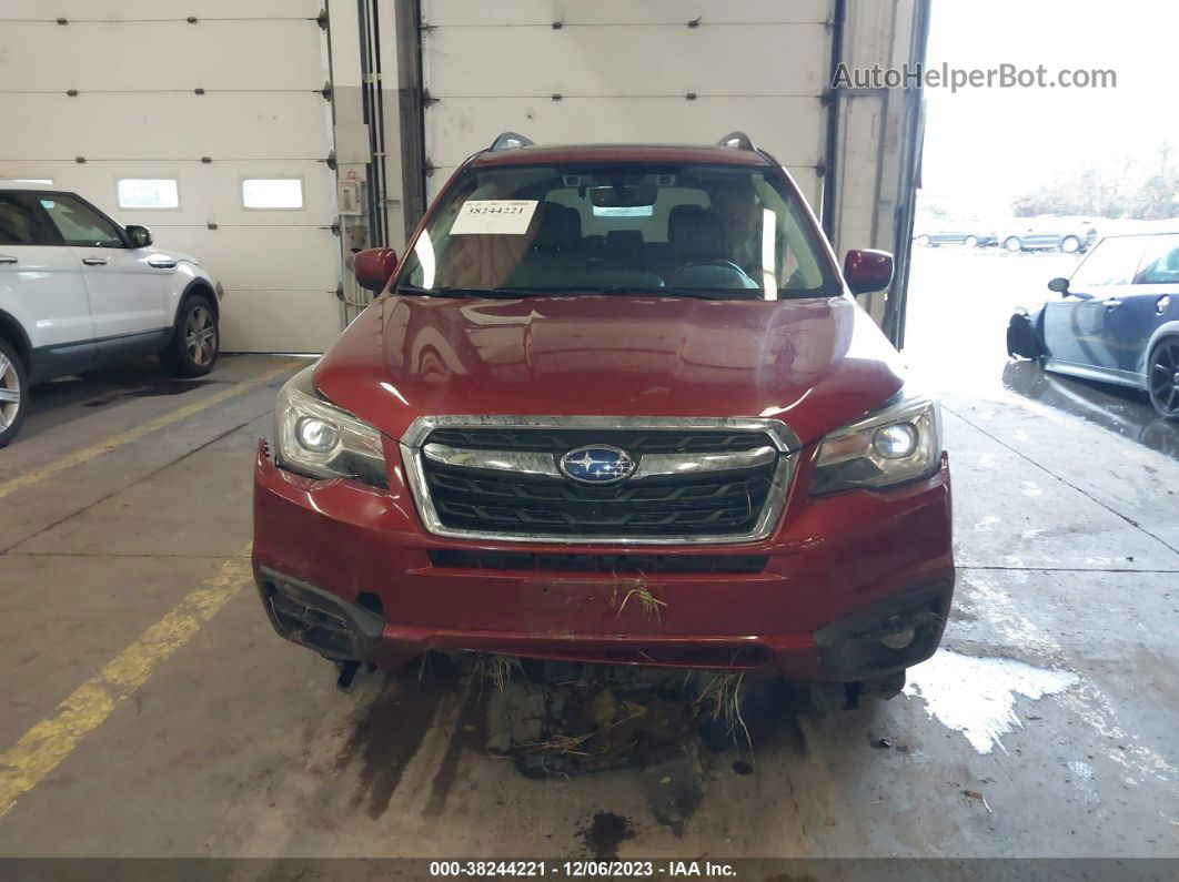 2018 Subaru Forester 2.5i Limited Red vin: JF2SJARC6JH462835