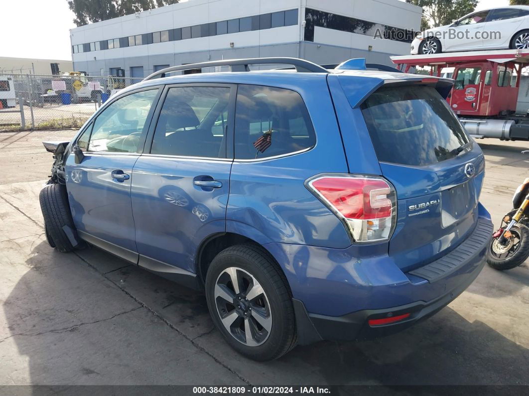 2018 Subaru Forester 2.5i Limited Blue vin: JF2SJARC6JH609834