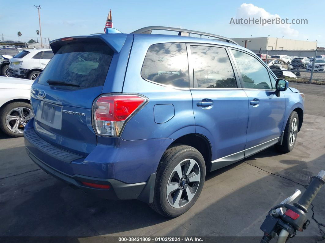 2018 Subaru Forester 2.5i Limited Blue vin: JF2SJARC6JH609834