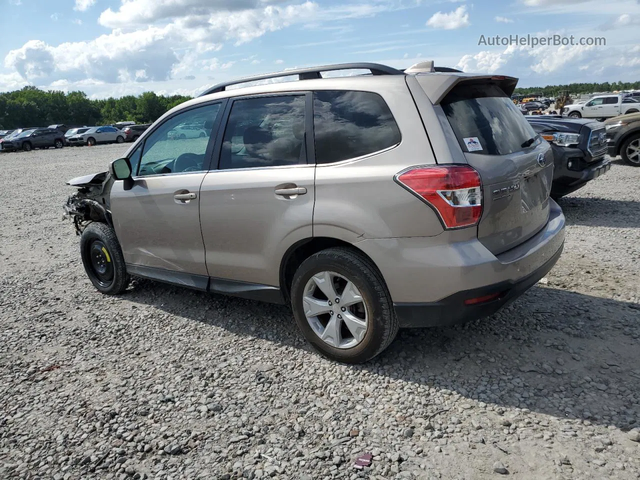 2016 Subaru Forester 2.5i Limited Brown vin: JF2SJARC7GH475599