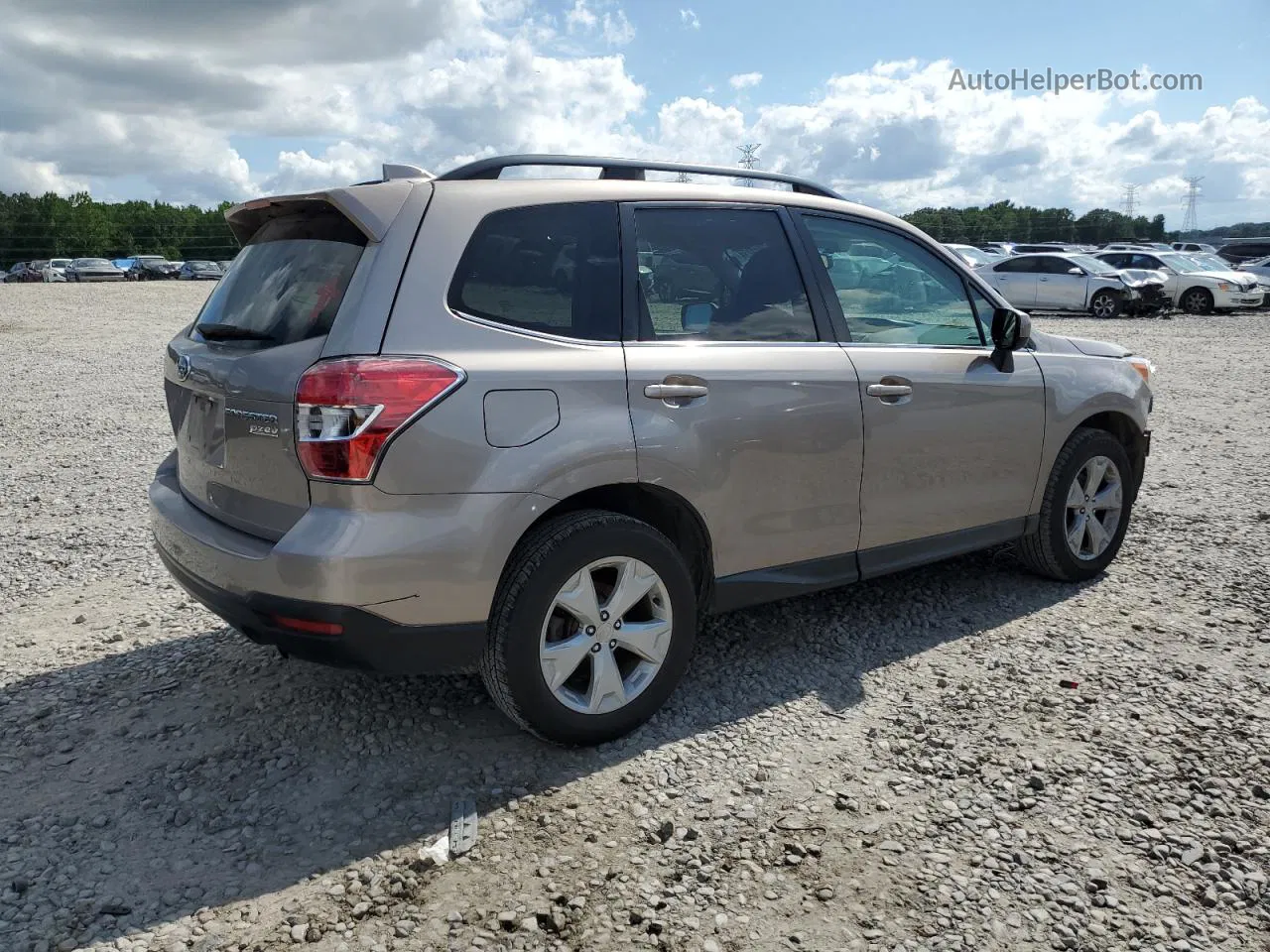 2016 Subaru Forester 2.5i Limited Brown vin: JF2SJARC7GH475599