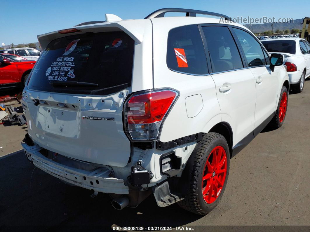 2018 Subaru Forester 2.5i Limited White vin: JF2SJARC7JH424868