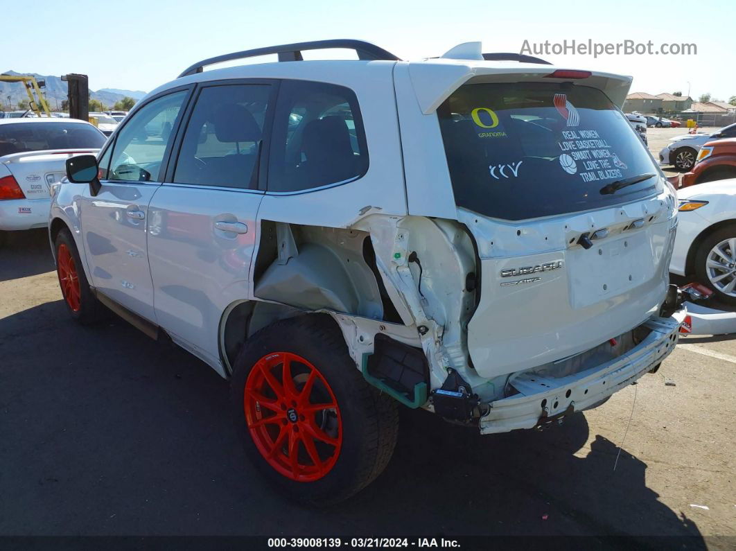 2018 Subaru Forester 2.5i Limited White vin: JF2SJARC7JH424868