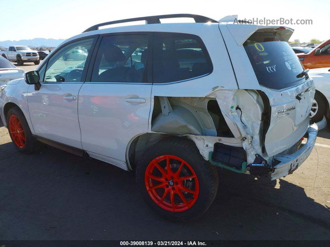 2018 Subaru Forester 2.5i Limited White vin: JF2SJARC7JH424868