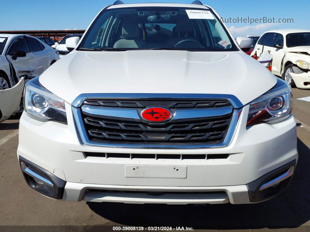 2018 Subaru Forester 2.5i Limited White vin: JF2SJARC7JH424868