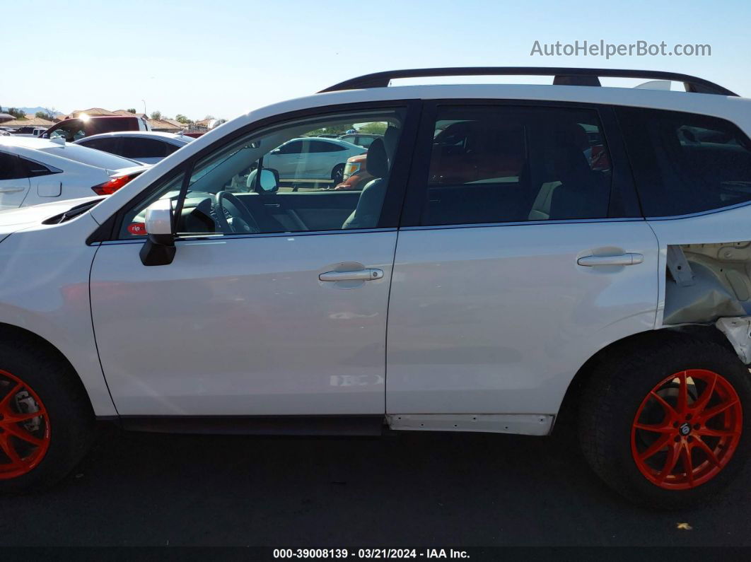 2018 Subaru Forester 2.5i Limited White vin: JF2SJARC7JH424868