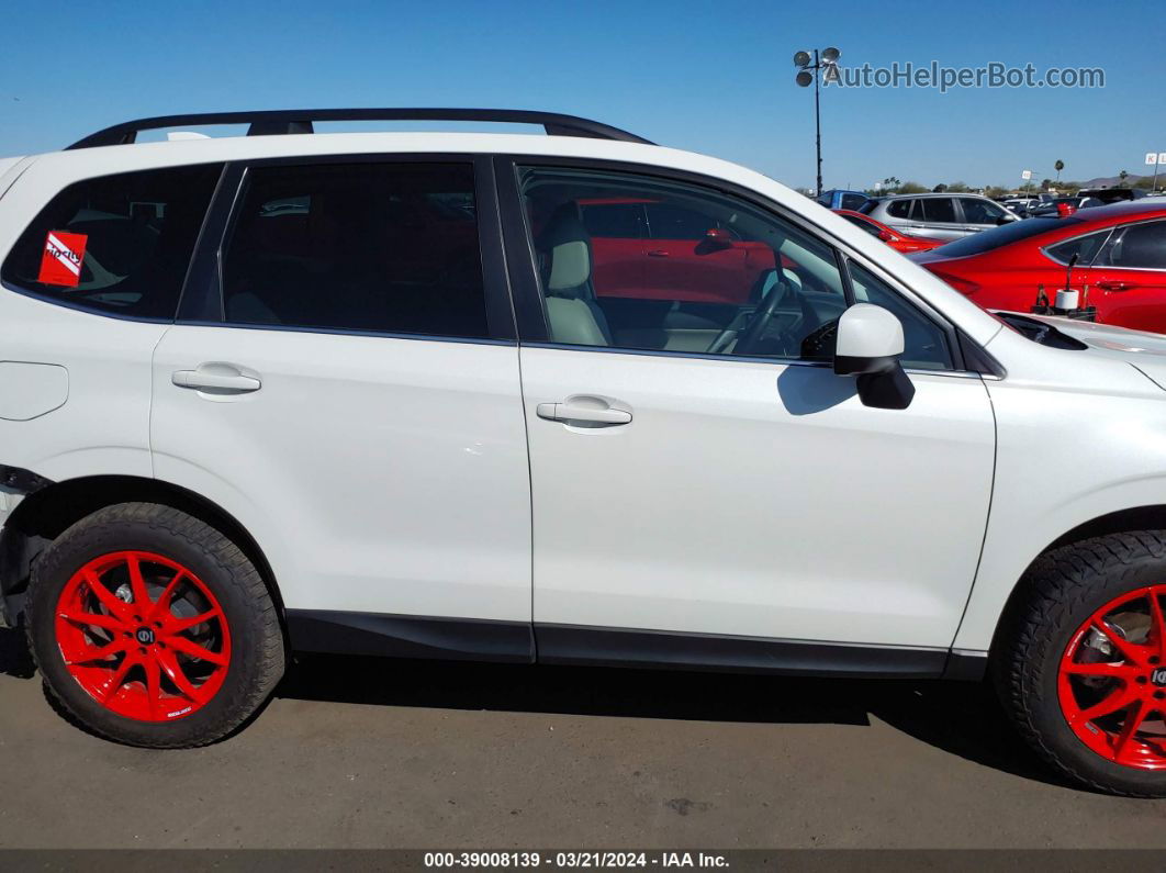 2018 Subaru Forester 2.5i Limited White vin: JF2SJARC7JH424868