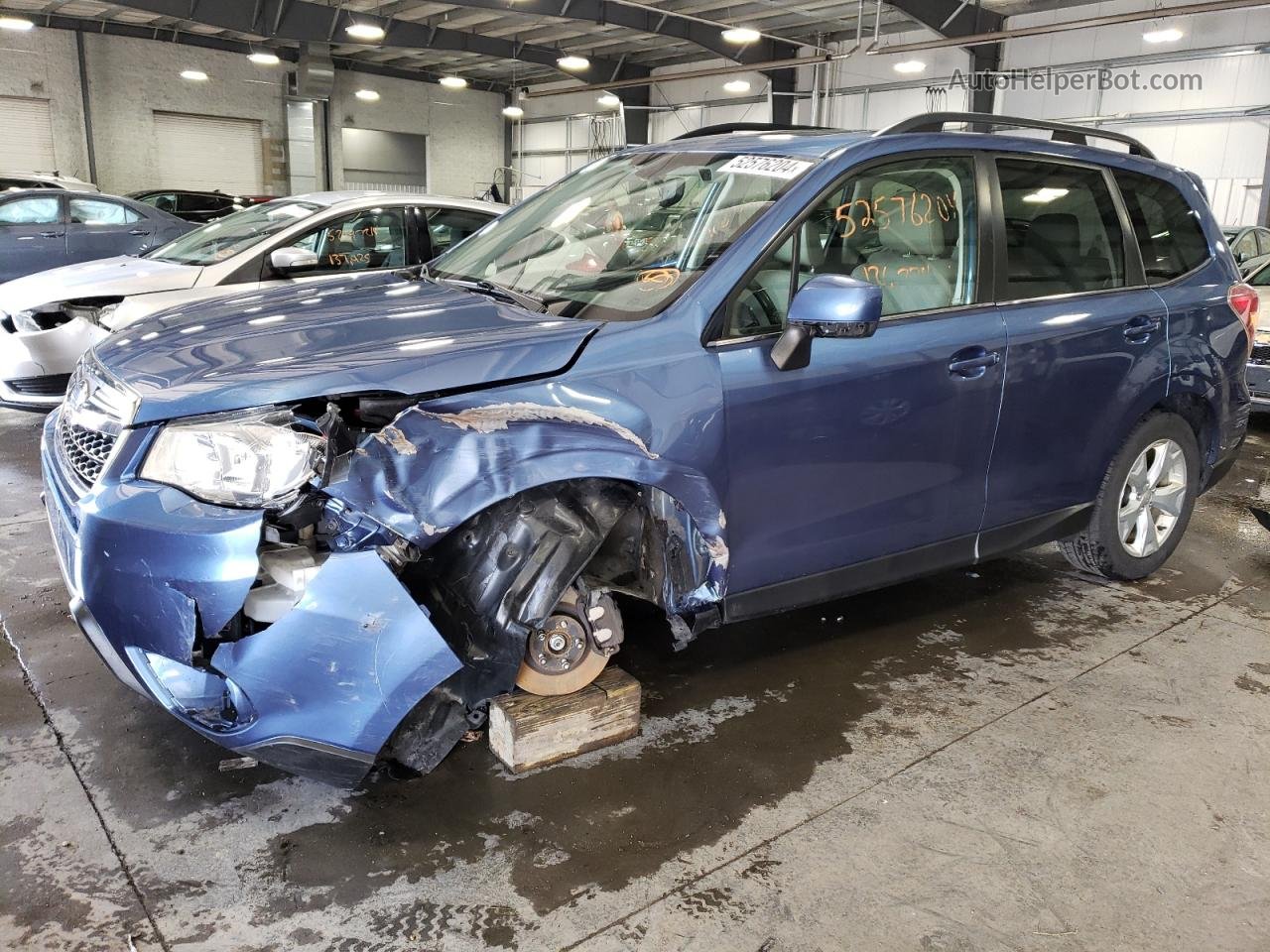 2016 Subaru Forester 2.5i Limited Blue vin: JF2SJARC8GH480990