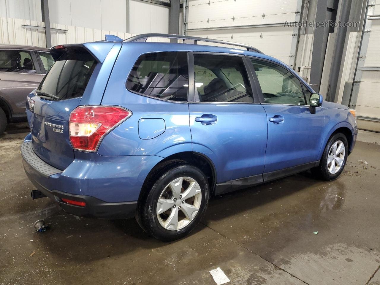 2016 Subaru Forester 2.5i Limited Blue vin: JF2SJARC8GH480990