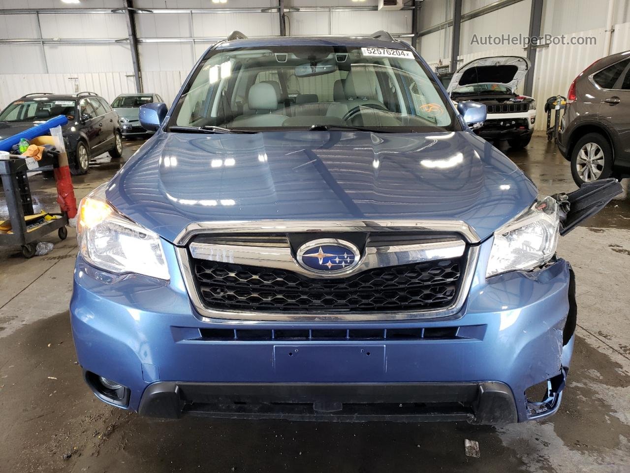 2016 Subaru Forester 2.5i Limited Blue vin: JF2SJARC8GH480990