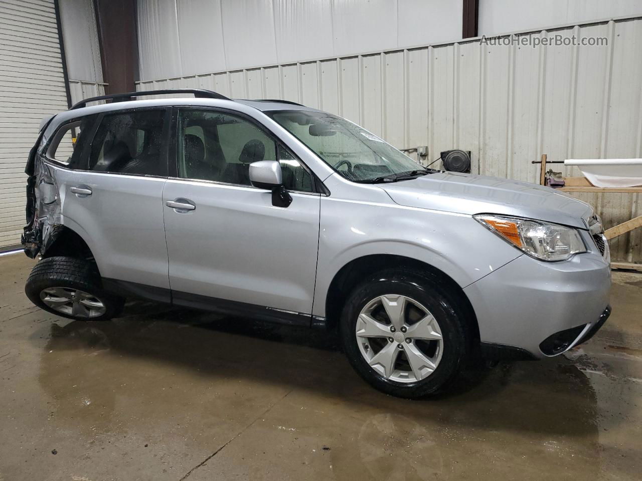 2016 Subaru Forester 2.5i Limited Silver vin: JF2SJARC8GH499779