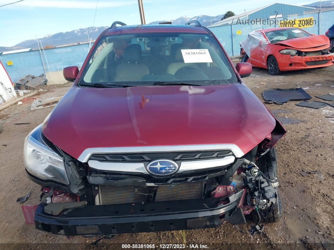 2017 Subaru Forester 2.5i Limited Red vin: JF2SJARC8HH424050