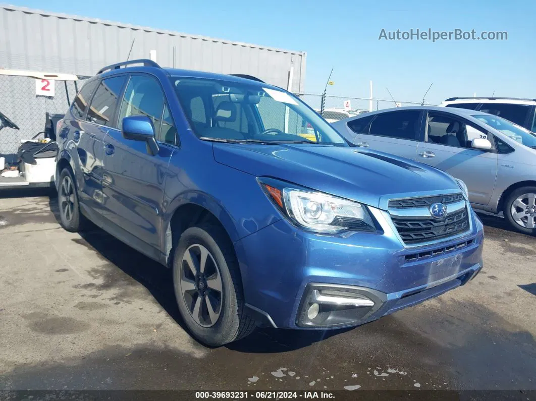 2017 Subaru Forester 2.5i Limited Blue vin: JF2SJARC8HH456948