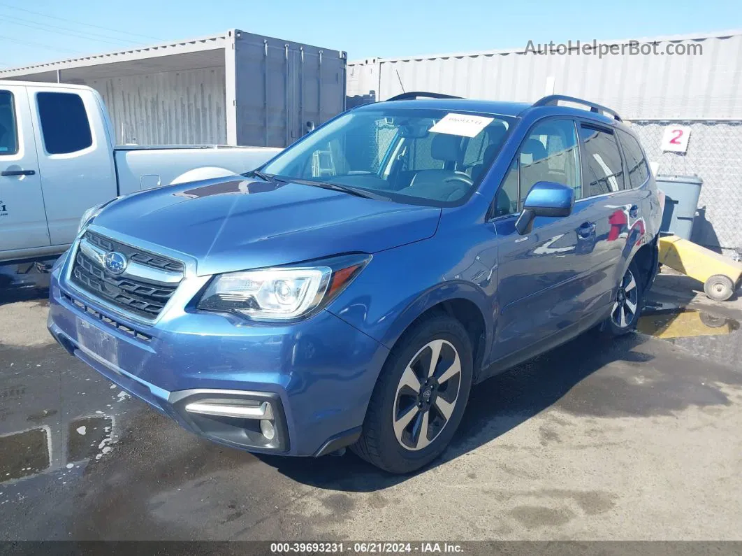 2017 Subaru Forester 2.5i Limited Blue vin: JF2SJARC8HH456948