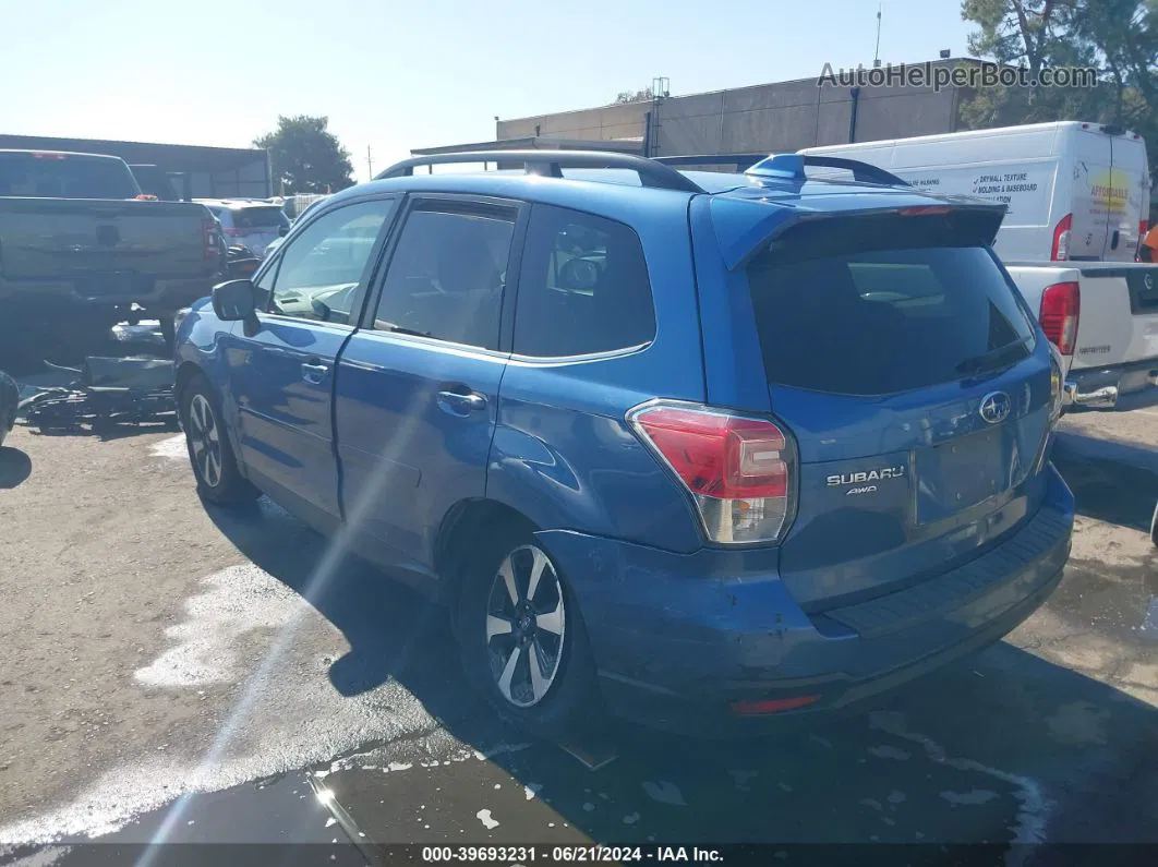 2017 Subaru Forester 2.5i Limited Blue vin: JF2SJARC8HH456948