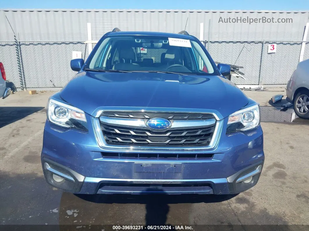 2017 Subaru Forester 2.5i Limited Синий vin: JF2SJARC8HH456948