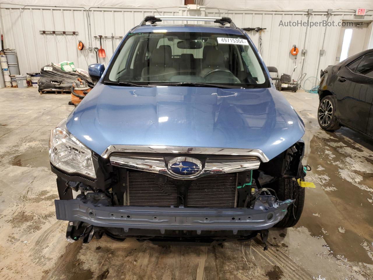 2015 Subaru Forester 2.5i Limited Blue vin: JF2SJARC9FH818380