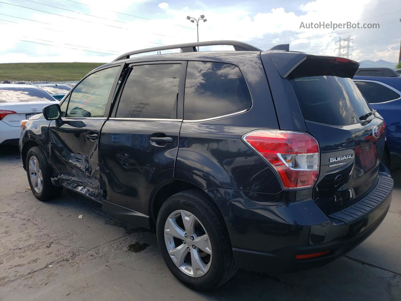 2016 Subaru Forester 2.5i Limited Charcoal vin: JF2SJARC9GH496714