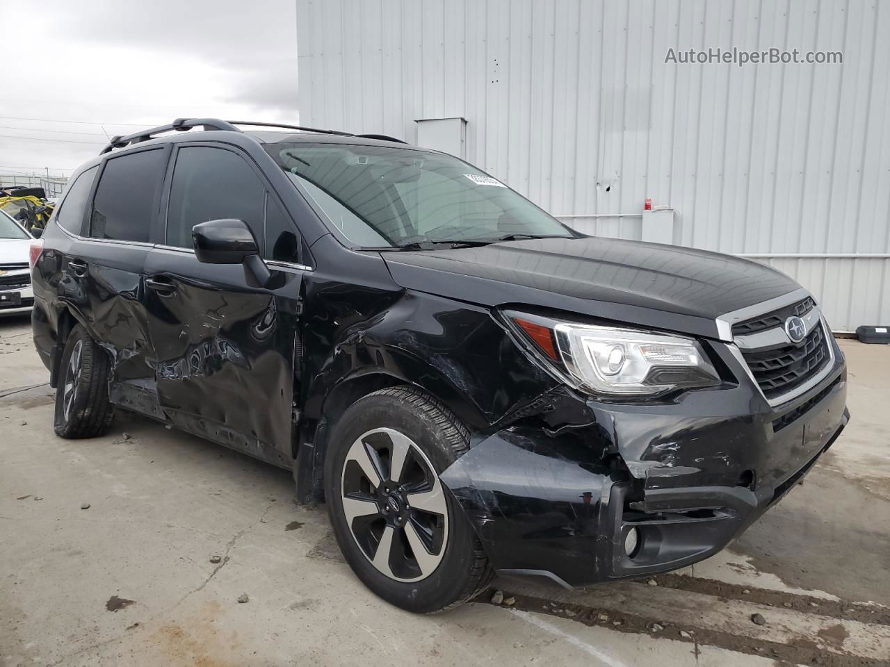 2018 Subaru Forester 2.5i Limited Black vin: JF2SJARC9JH560998