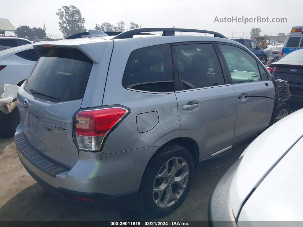 2017 Subaru Forester 2.5i Touring Silver vin: JF2SJATC0HH501986