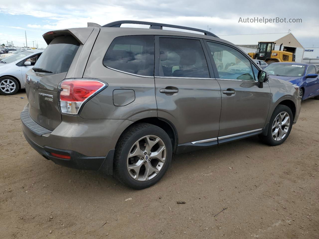 2017 Subaru Forester 2.5i Touring Brown vin: JF2SJATC1HH433410