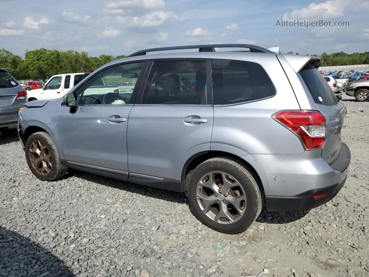 2016 Subaru Forester 2.5i Touring Silver vin: JF2SJAVC6GH402004