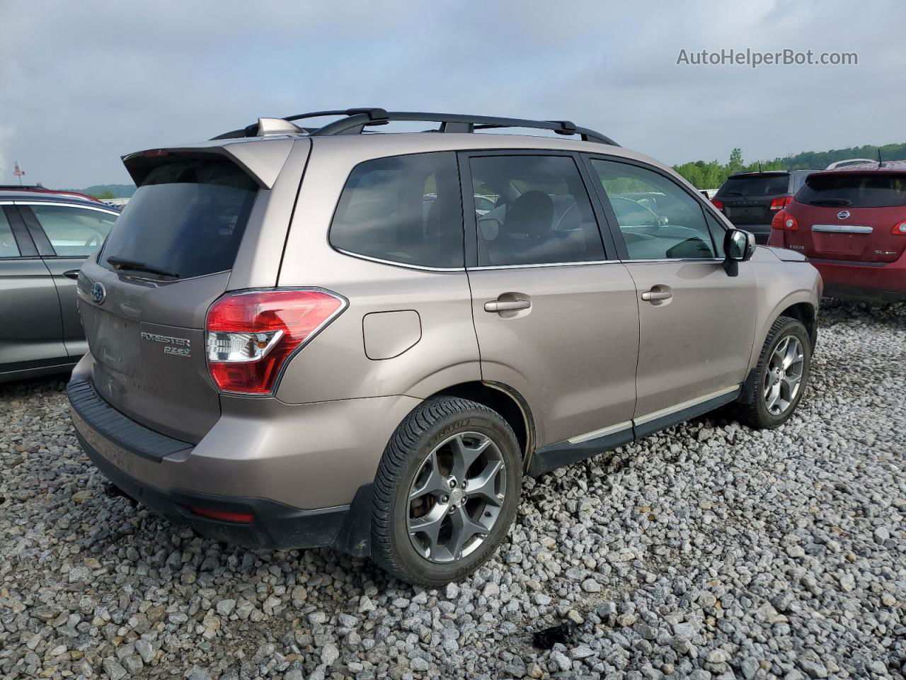 2016 Subaru Forester 2.5i Touring Pink vin: JF2SJAVC9GH506891