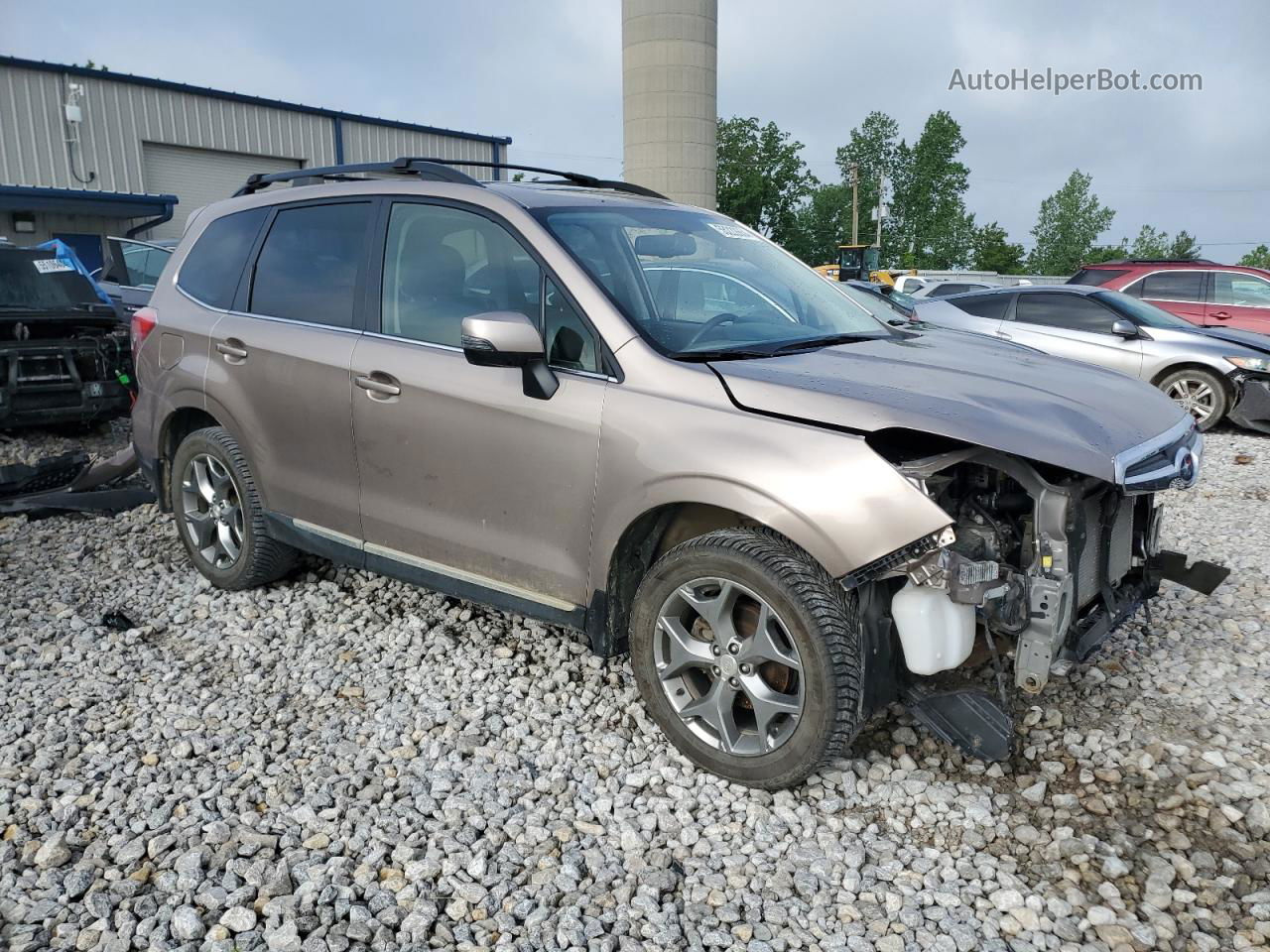 2016 Subaru Forester 2.5i Touring Pink vin: JF2SJAVC9GH506891