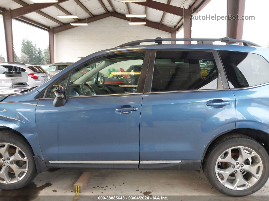 2017 Subaru Forester 2.5i Touring Blue vin: JF2SJAWC0HH483582