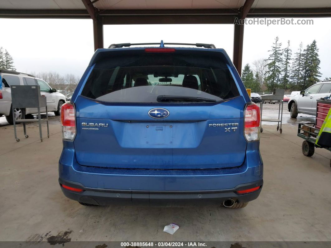 2017 Subaru Forester 2.5i Touring Blue vin: JF2SJAWC0HH483582