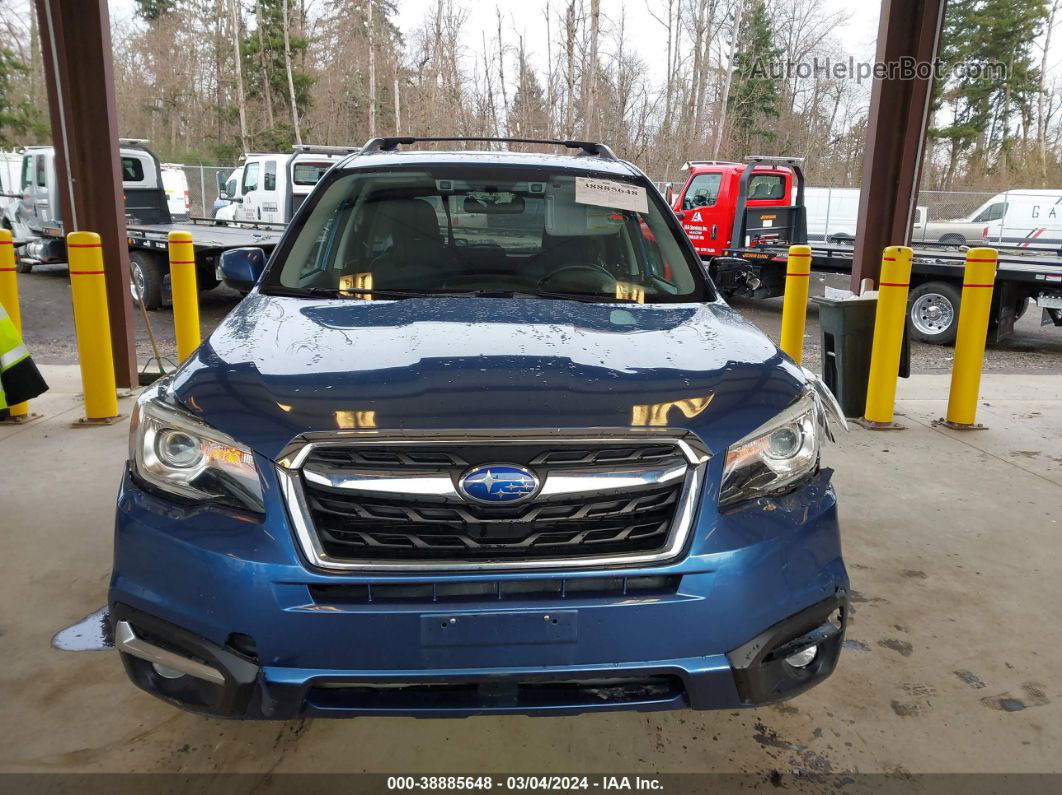 2017 Subaru Forester 2.5i Touring Blue vin: JF2SJAWC0HH483582