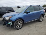 2018 Subaru Forester 2.5i Touring Blue vin: JF2SJAWC0JH411237