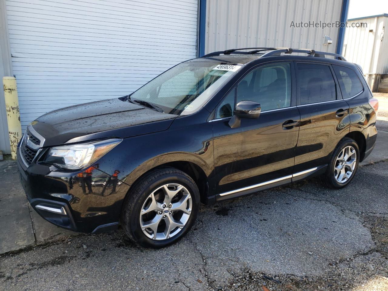 2018 Subaru Forester 2.5i Touring Black vin: JF2SJAWC0JH509958