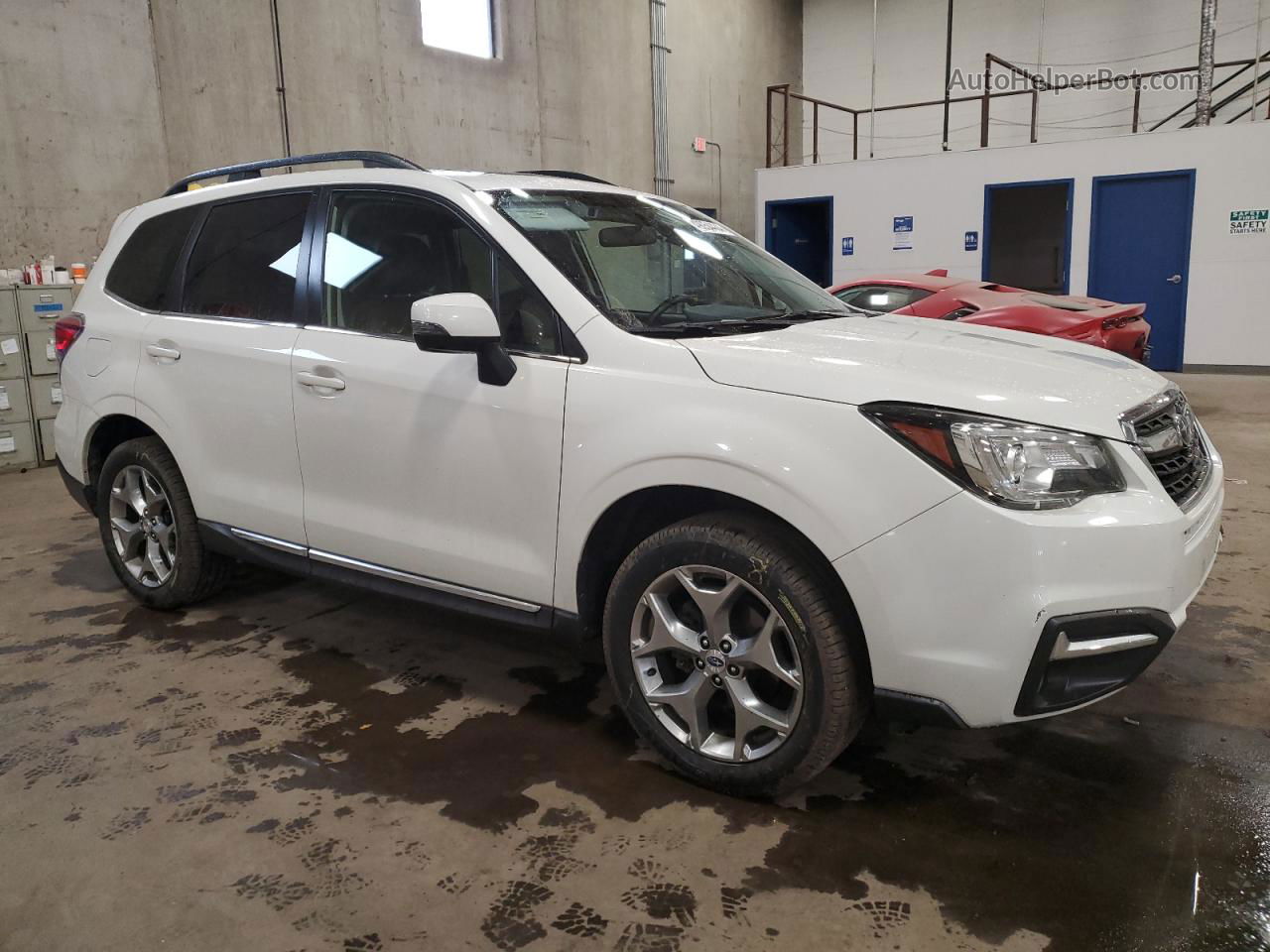 2017 Subaru Forester 2.5i Touring White vin: JF2SJAWC2HH491067