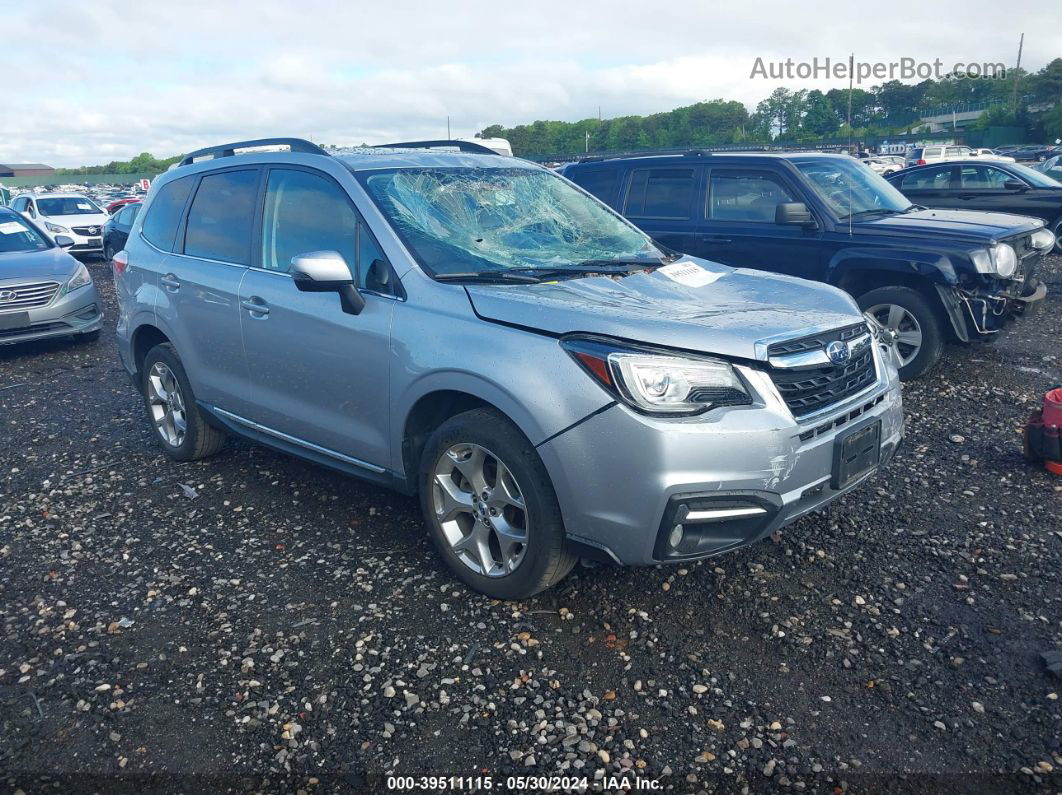 2018 Subaru Forester 2.5i Touring Gray vin: JF2SJAWC3JH602134