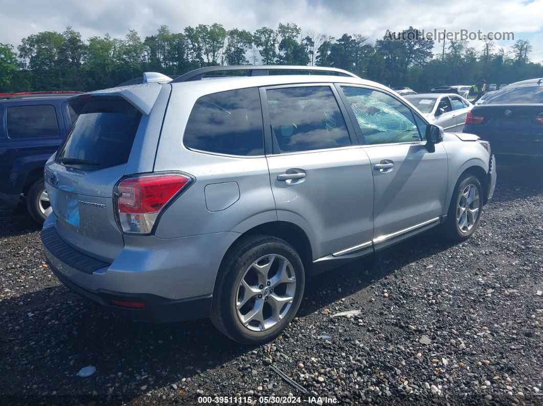 2018 Subaru Forester 2.5i Touring Gray vin: JF2SJAWC3JH602134