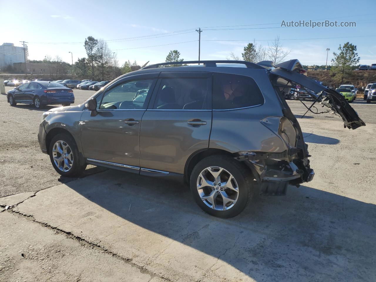 2018 Subaru Forester 2.5i Touring Brown vin: JF2SJAWC7JH522237