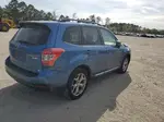 2015 Subaru Forester 2.5i Touring Blue vin: JF2SJAWC8FH547235