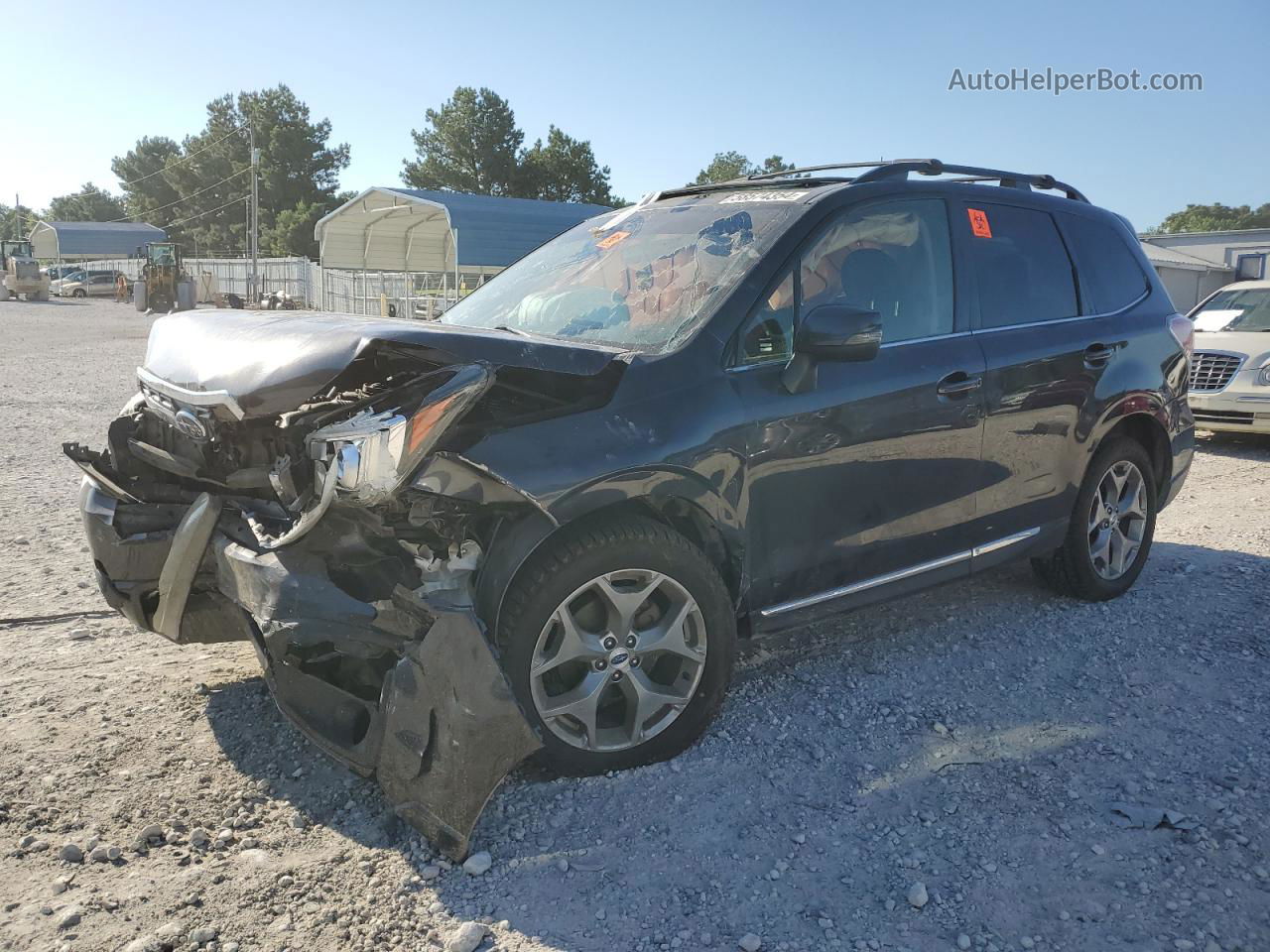 2018 Subaru Forester 2.5i Touring Угольный vin: JF2SJAWC8JH483402