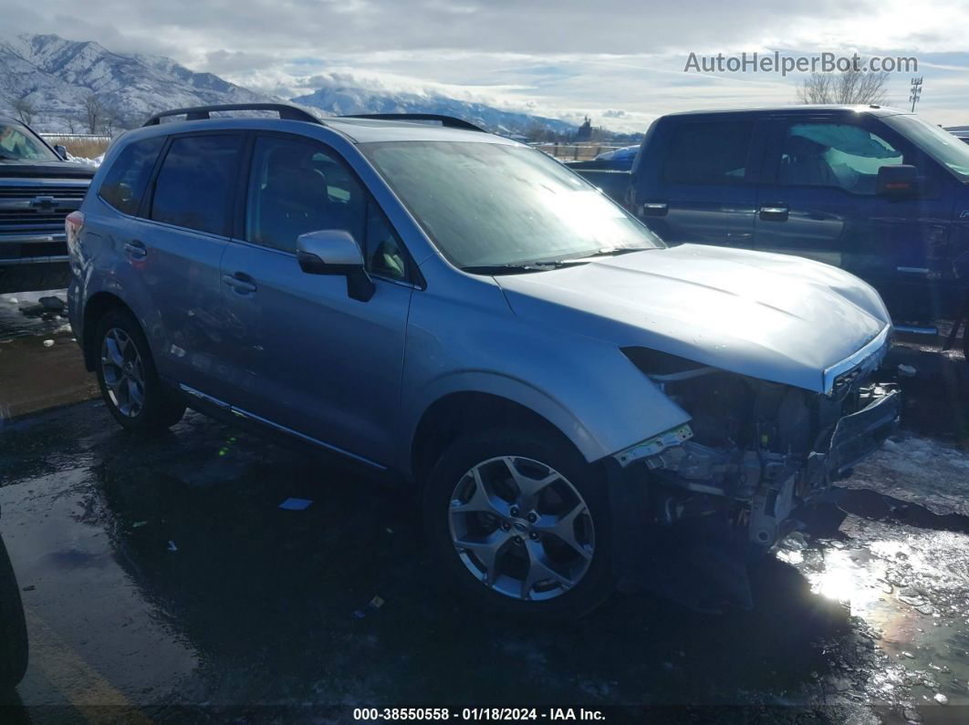 2017 Subaru Forester 2.5i Touring Silver vin: JF2SJAWC9HH545674