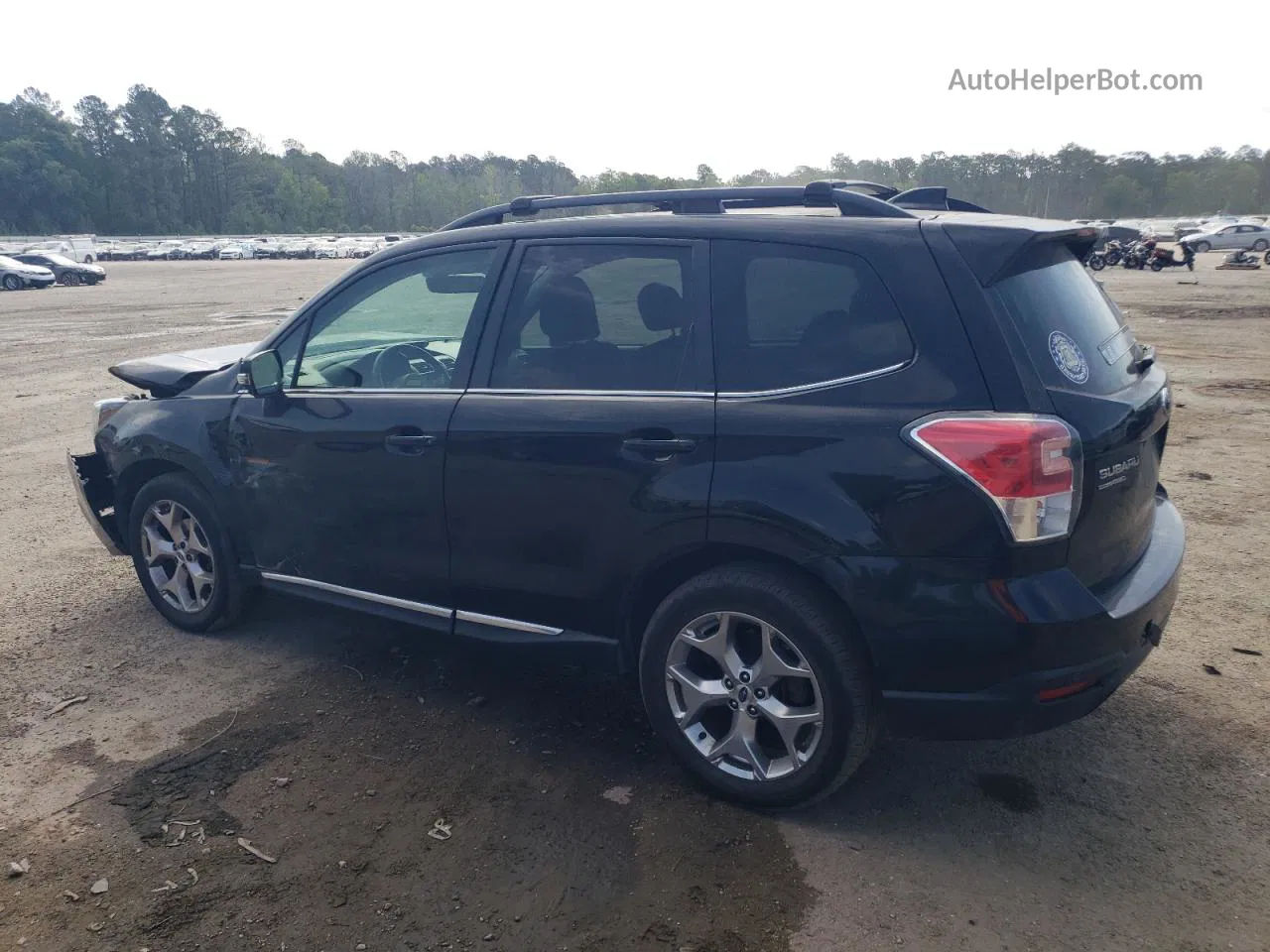 2017 Subaru Forester 2.5i Touring Black vin: JF2SJAWC9HH572986